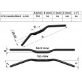 Gilles GTO Aluminum Handlebar Gilles GTO Aluminum Handlebar